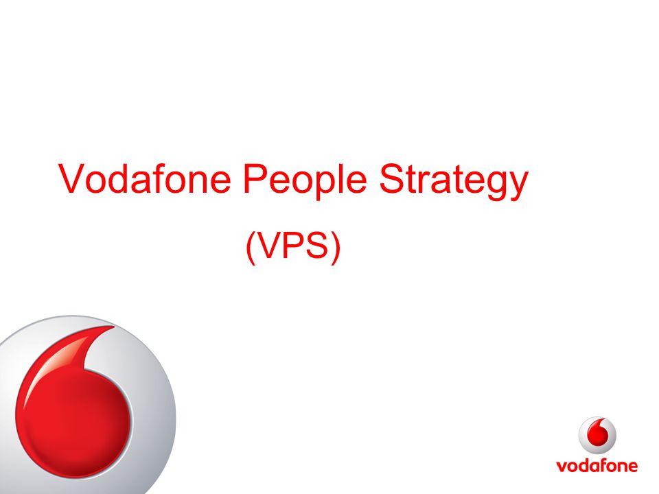 Vodafone People Strategy (VPS)