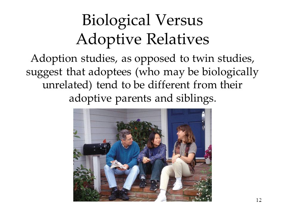 Biological Versus Adoptive Relatives