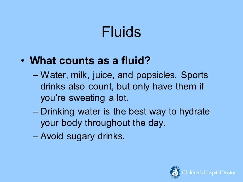 Fluids What counts as a fluid