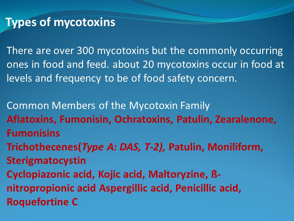 mycotoxins in food ppt