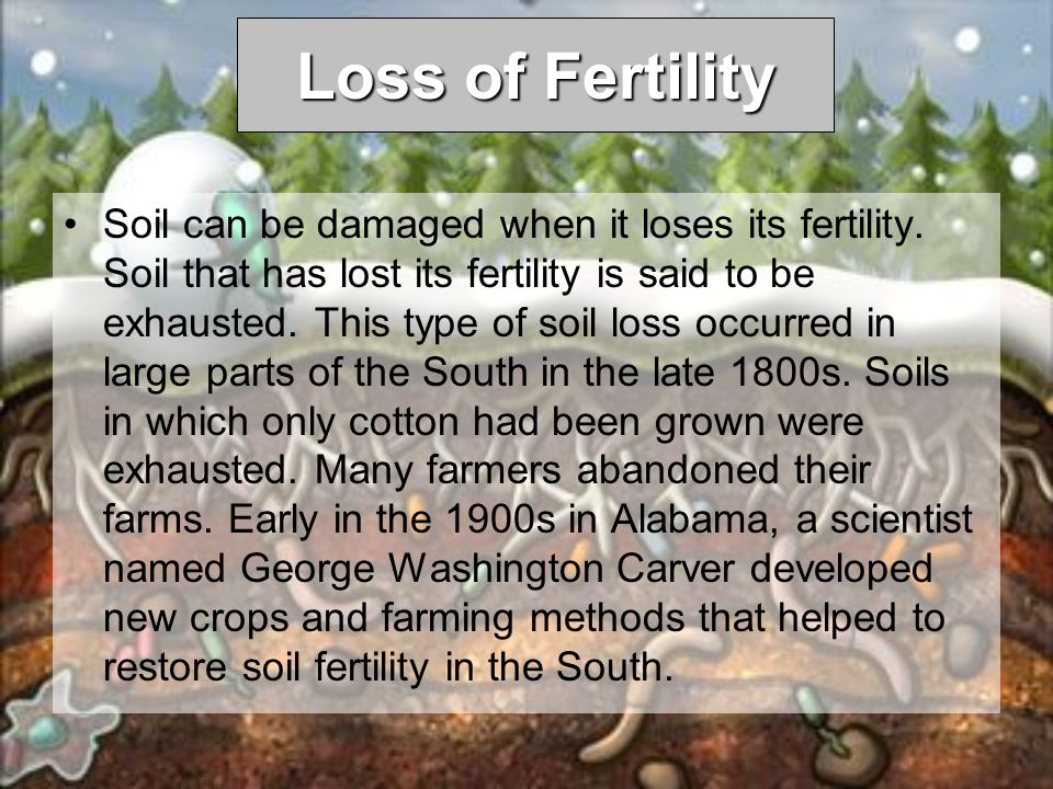 Loss of Fertility