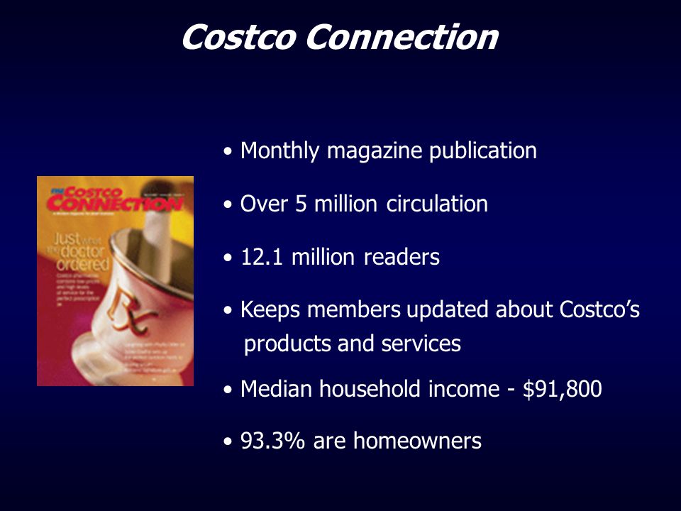 Costco Connection Monthly magazine publication