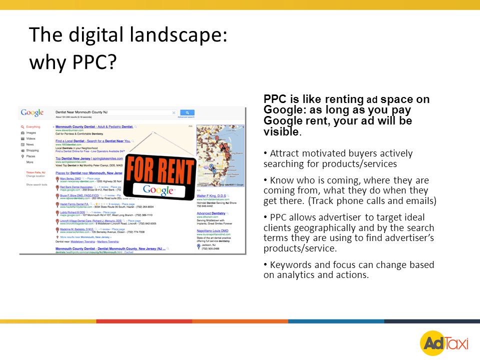 The digital landscape: why PPC