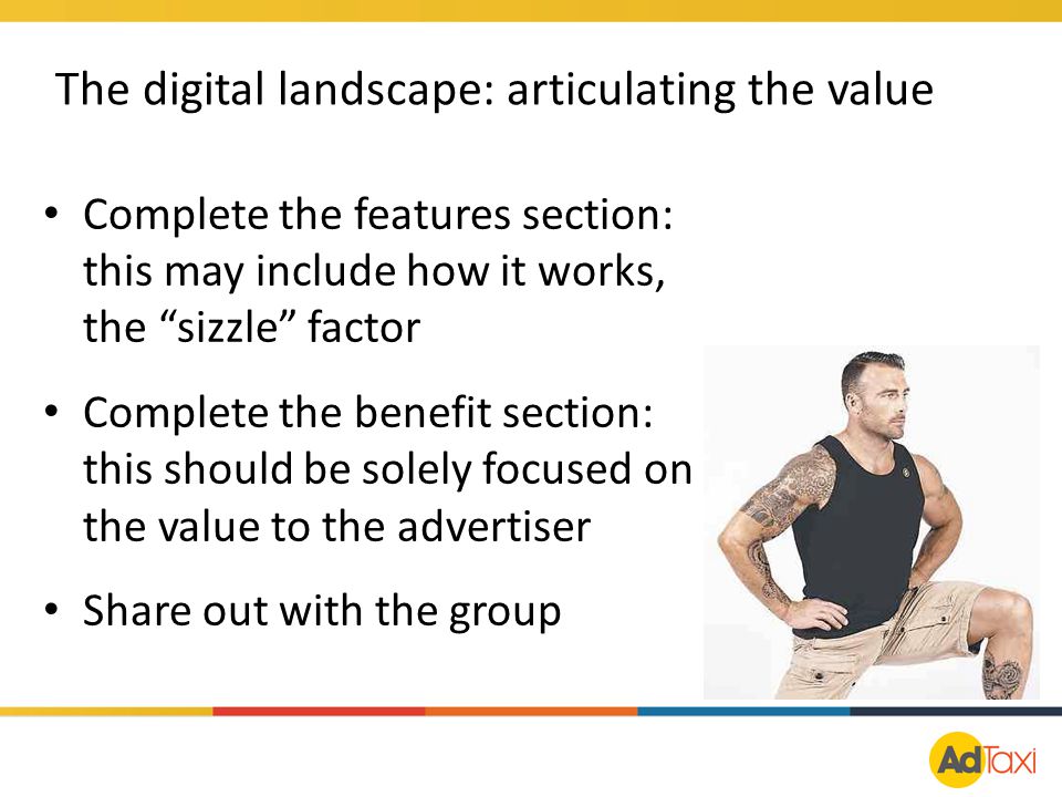 The digital landscape: articulating the value