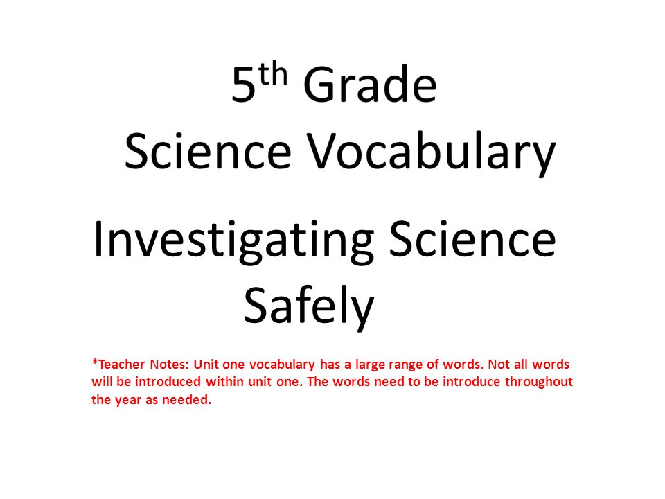 Investigating Science Safely