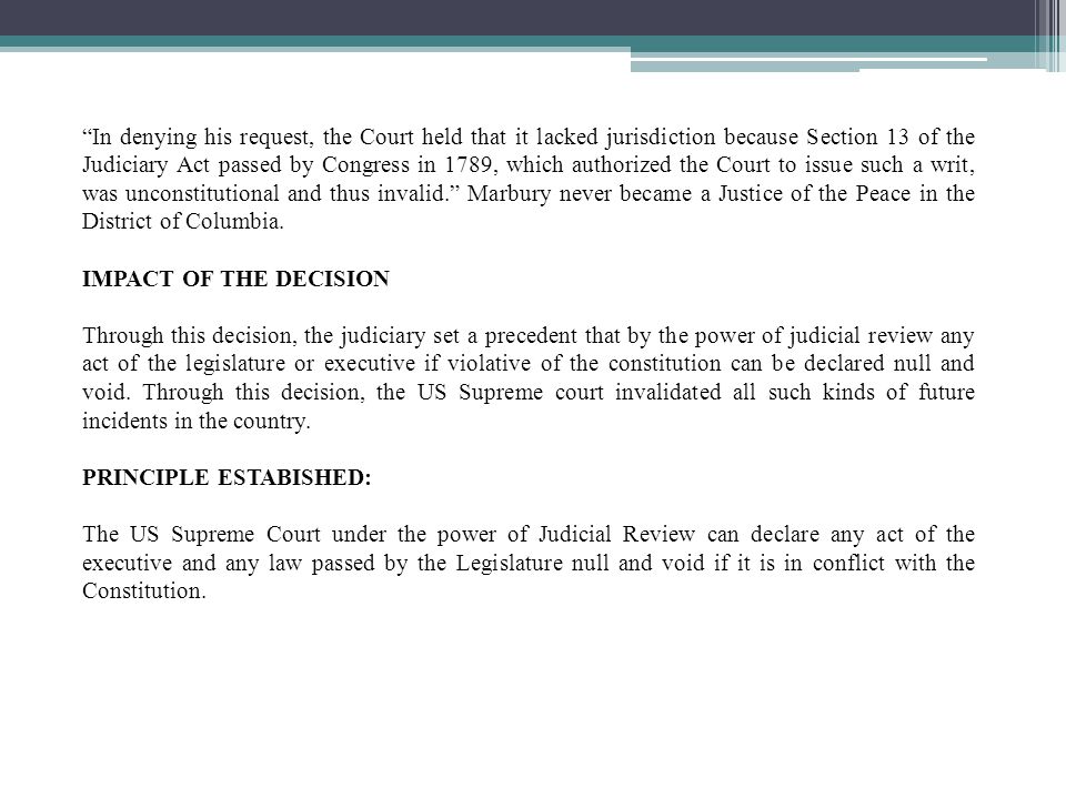 Judicial Review Judicial Review Is The Doctrine Under Which Legislative And Executive Actions Are Subject To Review And Possible Invalidation By The Ppt Video Online Download