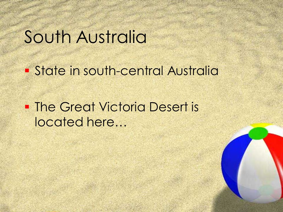 South Australia State in south-central Australia