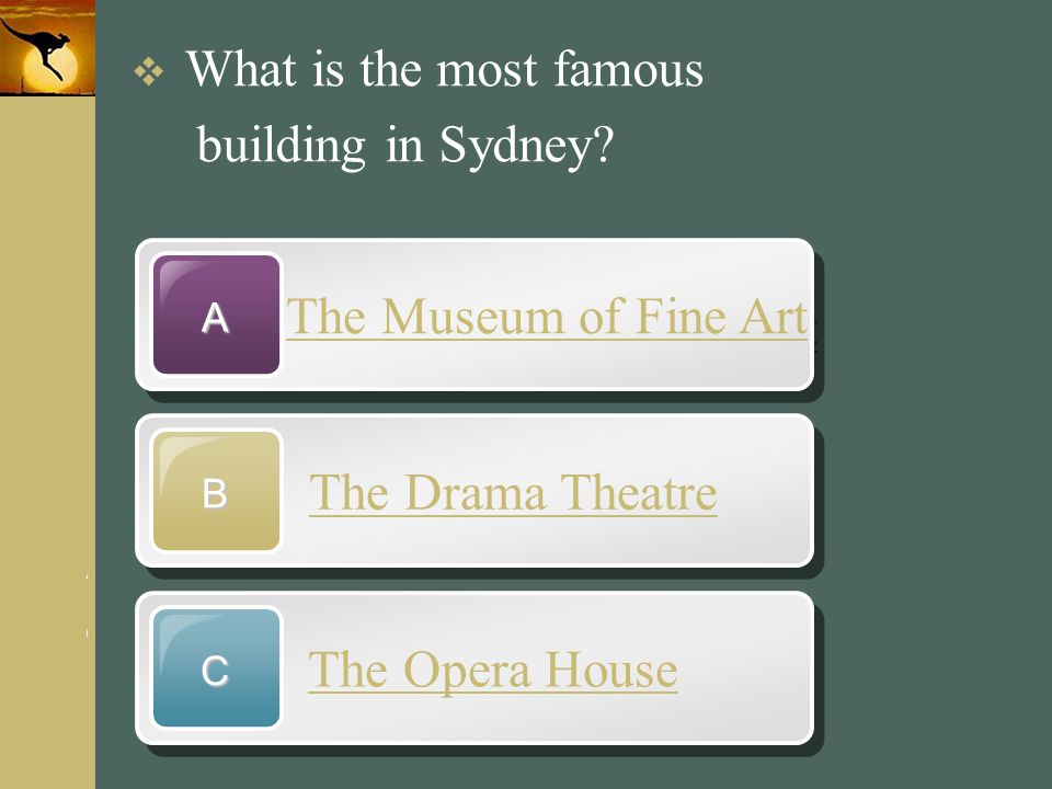 building in Sydney The Museum of Fine Art The Drama Theatre