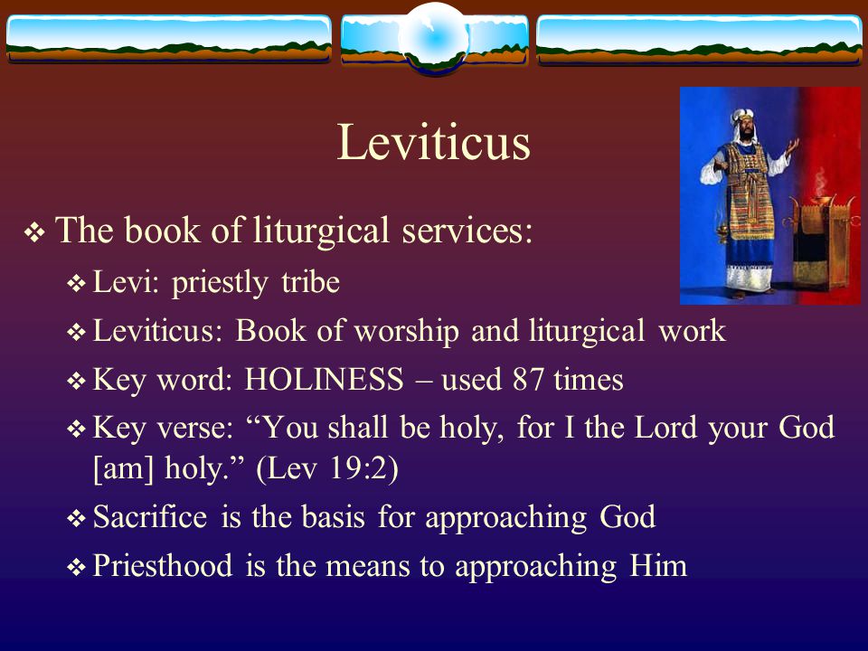 Sacrifice, Atonement, and Holiness in Leviticus