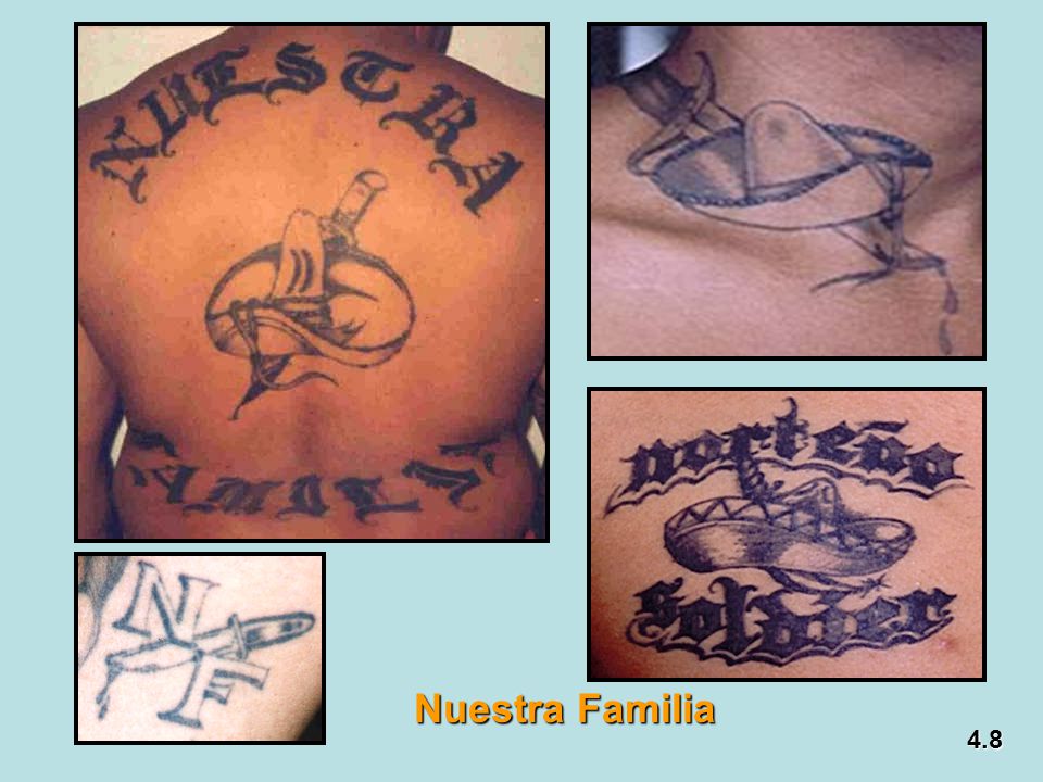 nuestra familia gang tattoos