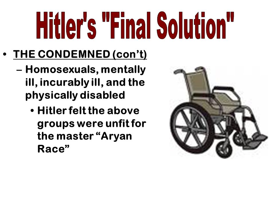 Hitler s Final Solution