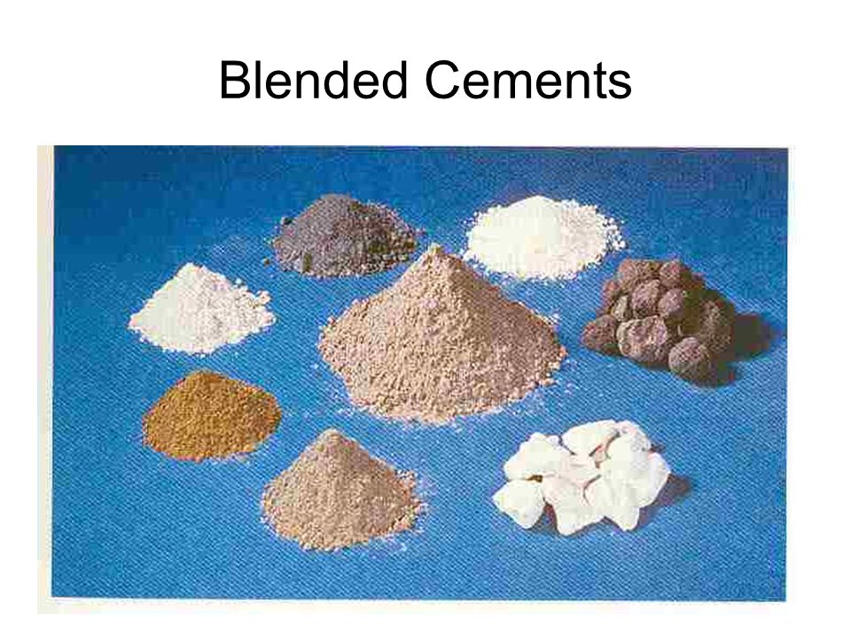 Blended Cements