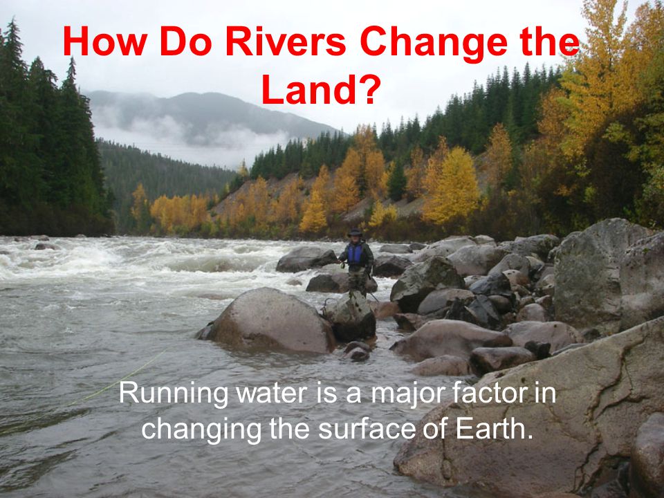 How Do Rivers Change the Land