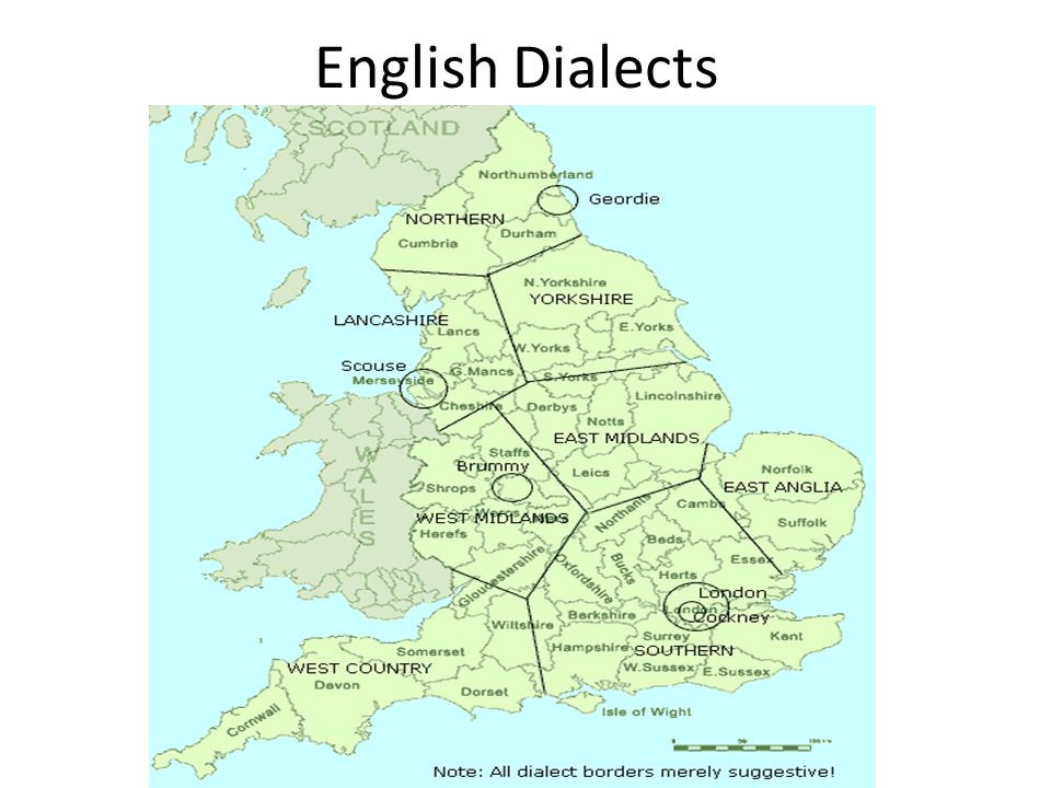 Английский язык в озерах. Карта диалектов Англии. Диалекты английского языка. Диалекты британского английского языка. Диалекты Великобритании.