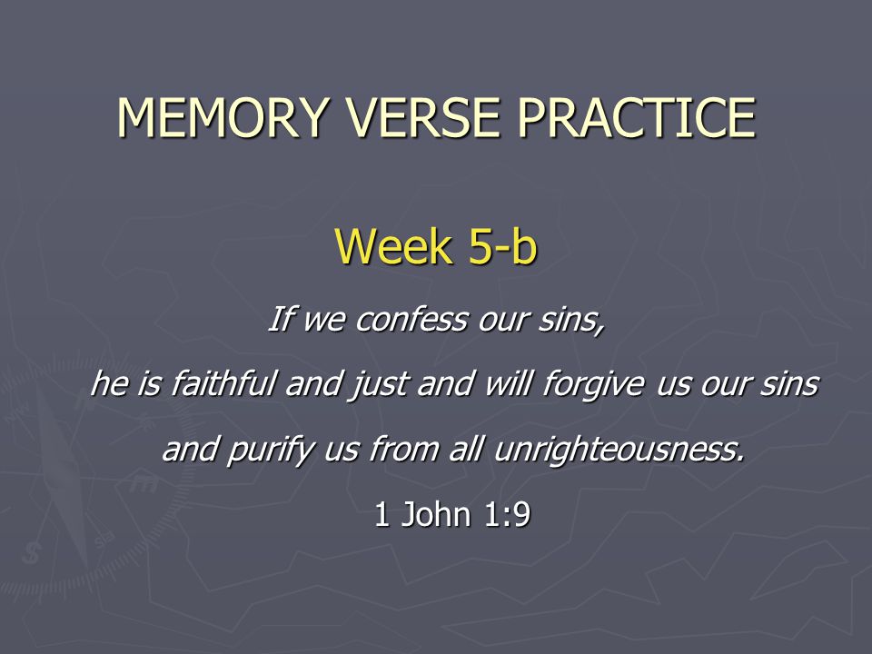 MEMORY VERSE PRACTICE Week 5-b