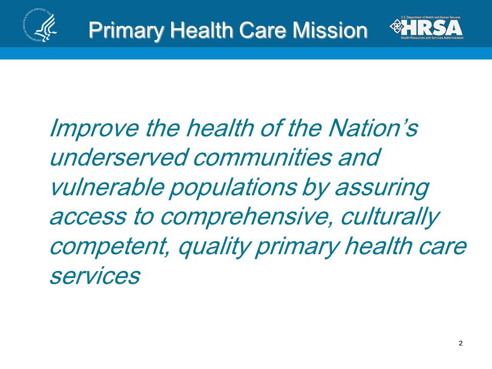 Primary Health Care Mission