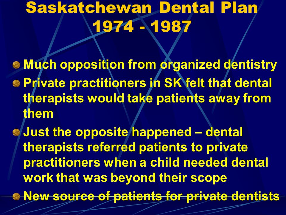 Saskatchewan Dental Plan