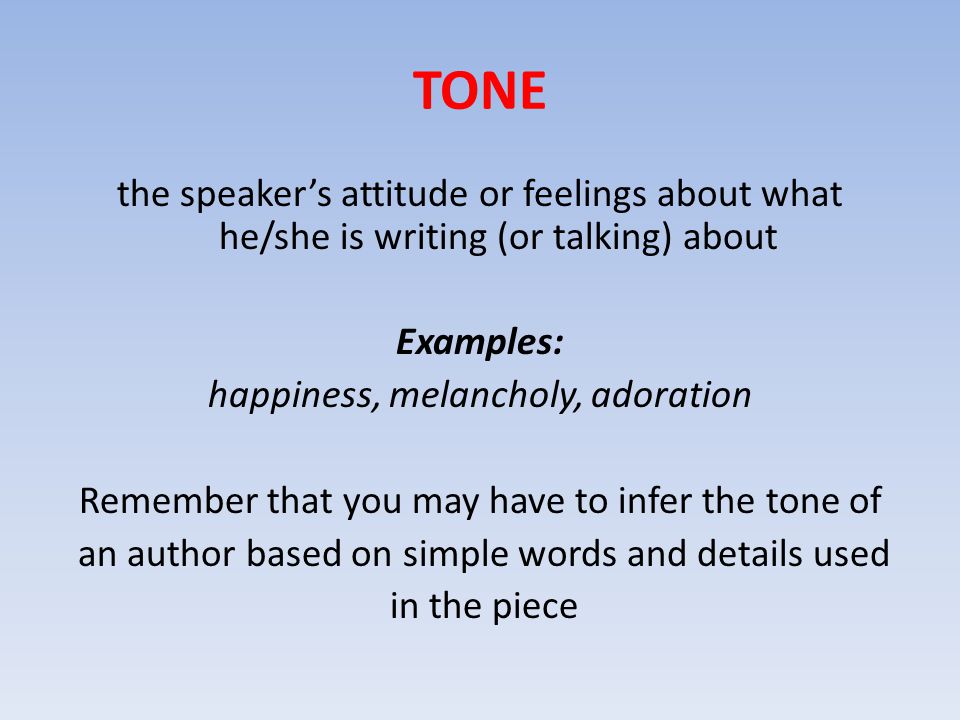 Let's take a look at: TONE and MOOD in POETRY. - ppt video online download