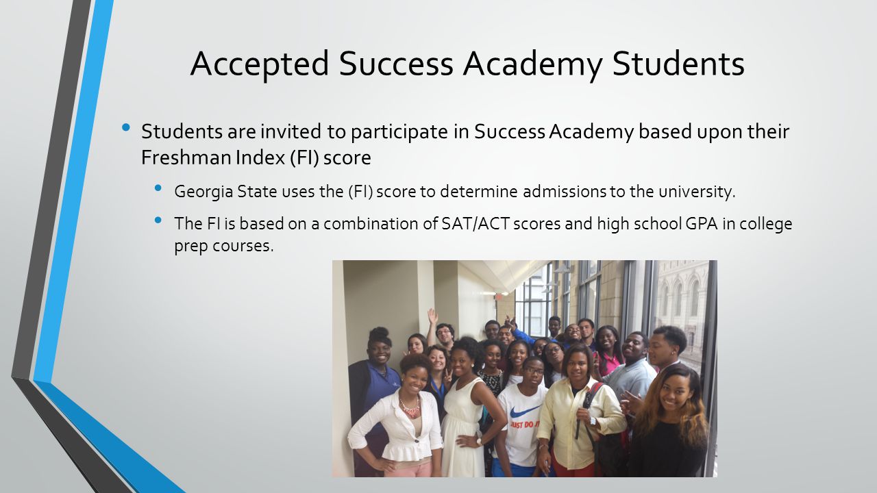 Accepted Success Academy Students