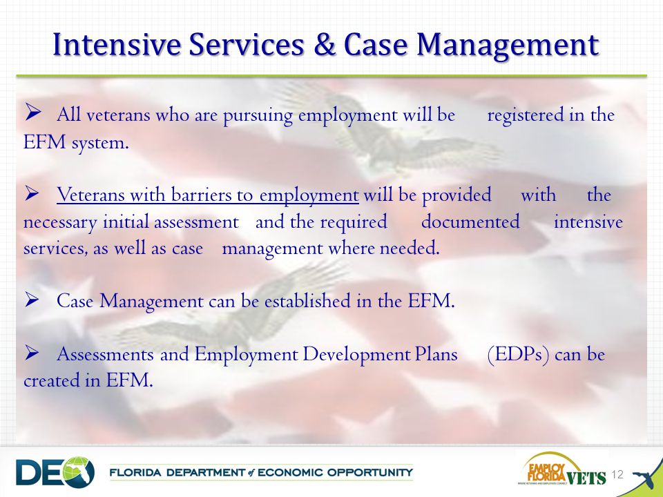 Intensive Services & Case Management