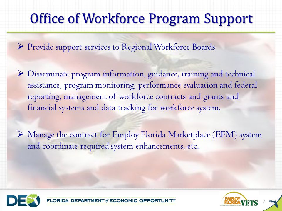 Office of Workforce Program Support