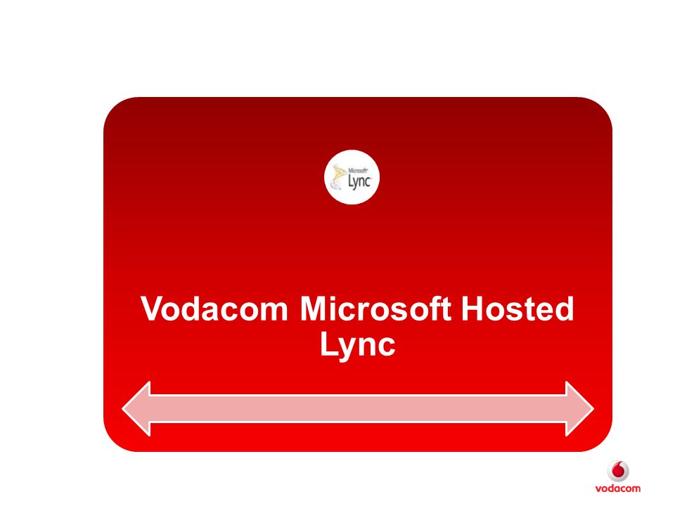 Vodacom Microsoft Hosted Lync