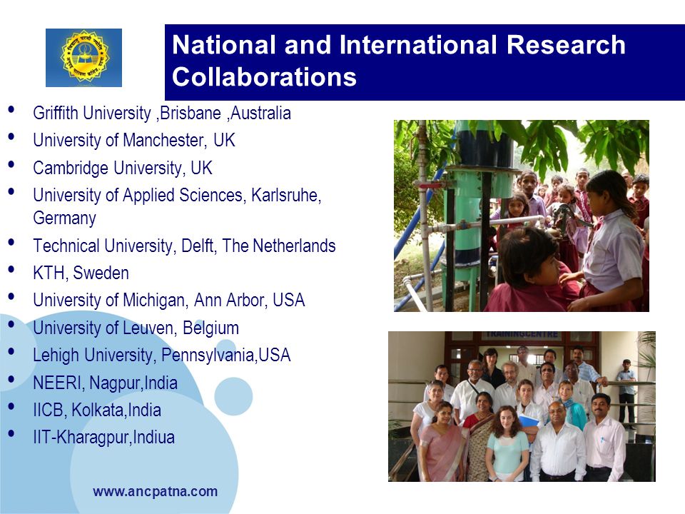 National and International Research Collaborations