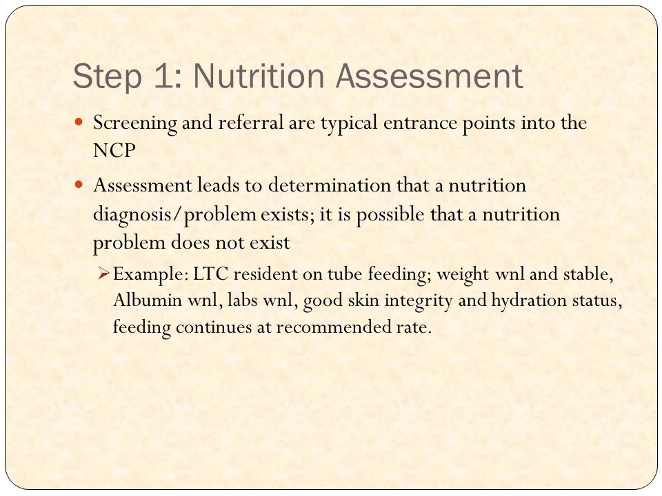 Nutrition Care Process Ncp Ppt Video Online Download