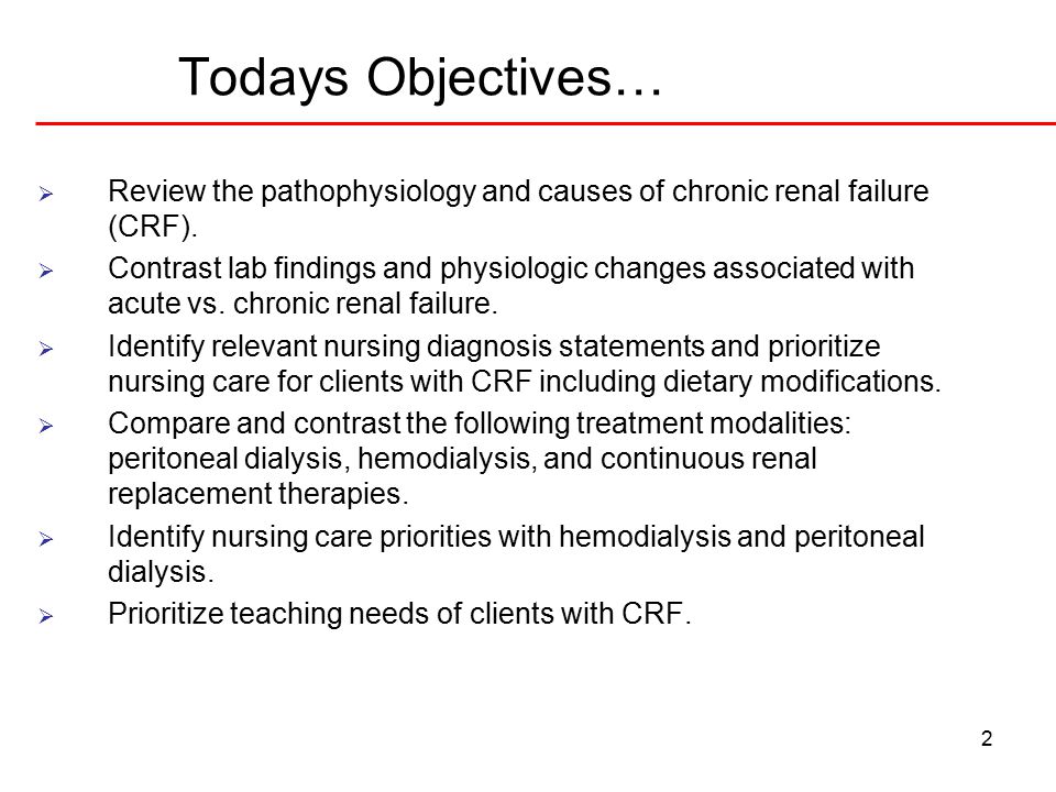 Nursing Care And Interventions In Managing Chronic Renal Failure Ppt Video Online Download