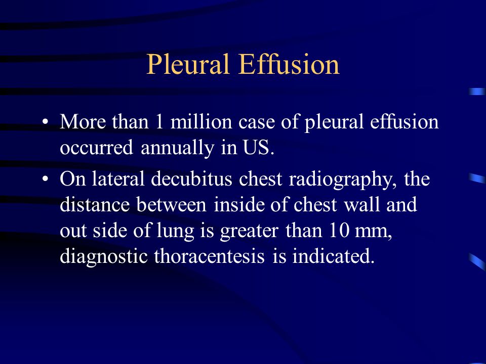 Physiology Of Pleural Fluid Production And Benign Pleural Effusion Ppt Video Online Download