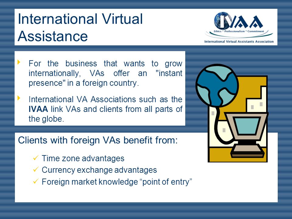 International Virtual Assistance