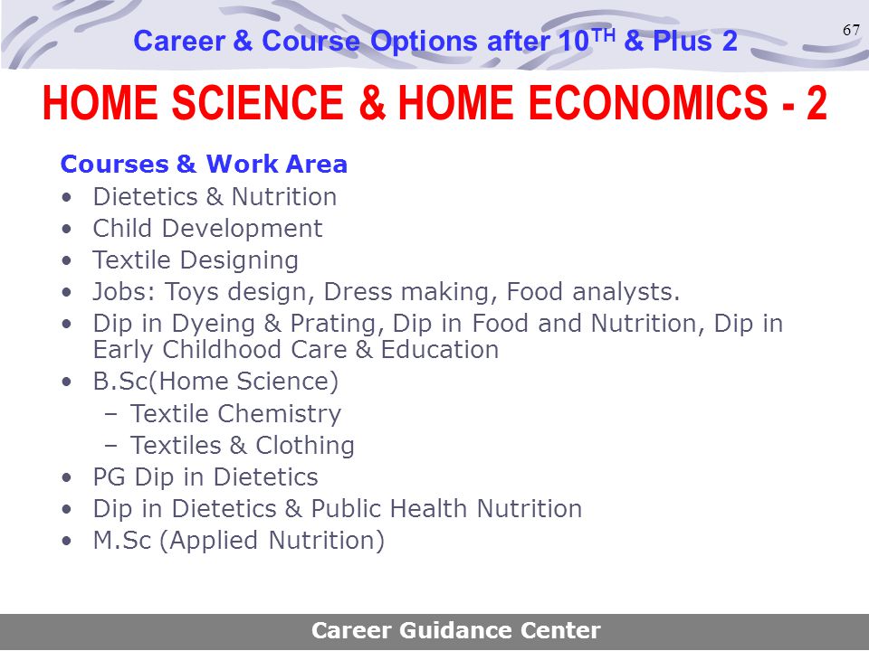 Education Chart After 12th Science