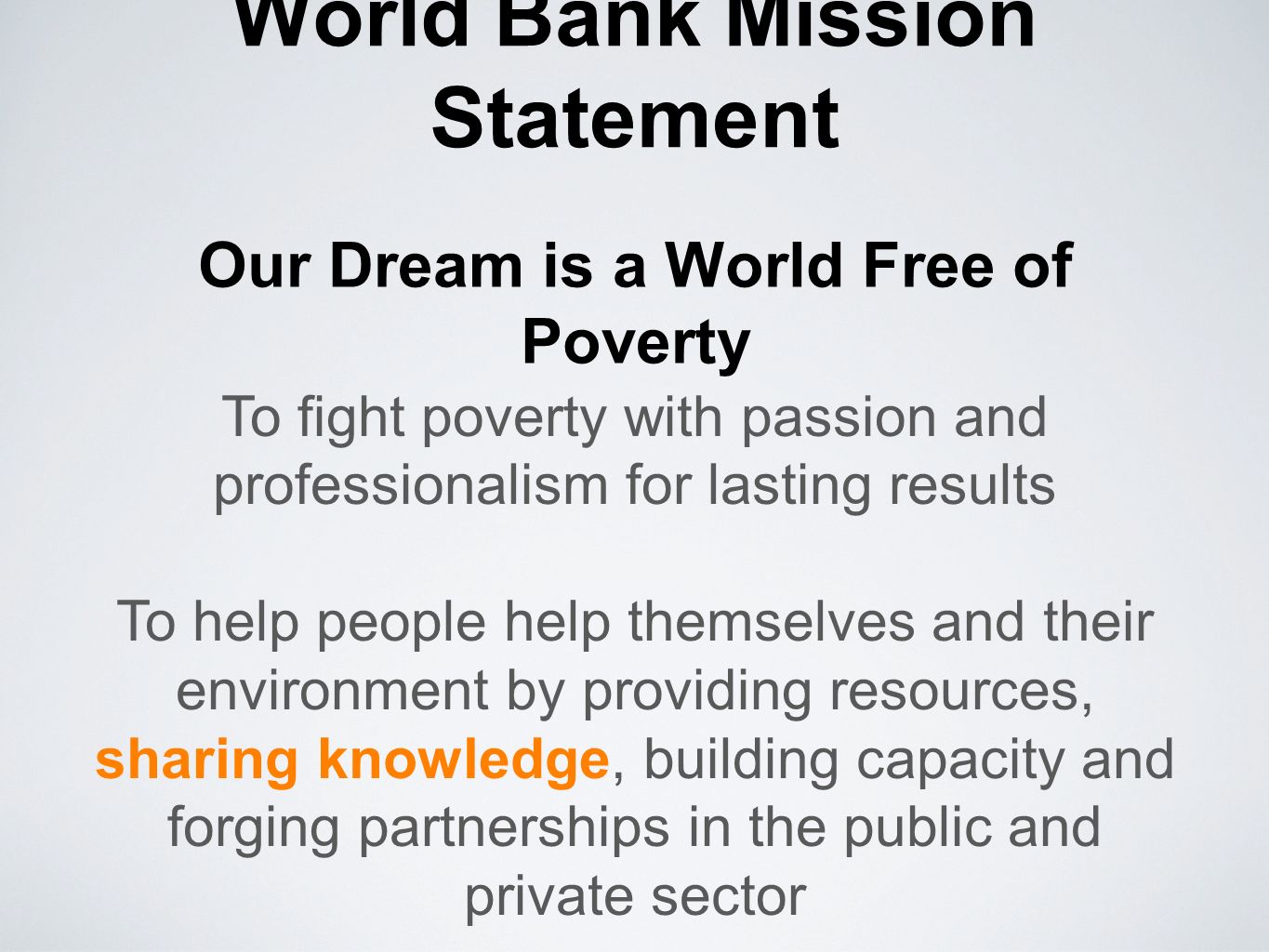 Why Open Access is Right for the World Bank - ppt download