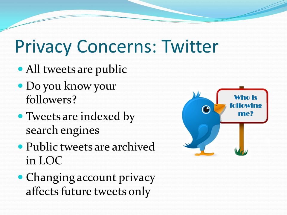Privacy Concerns: Twitter