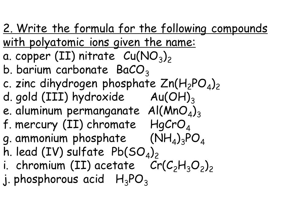 what is the formula for chromium ii acetate