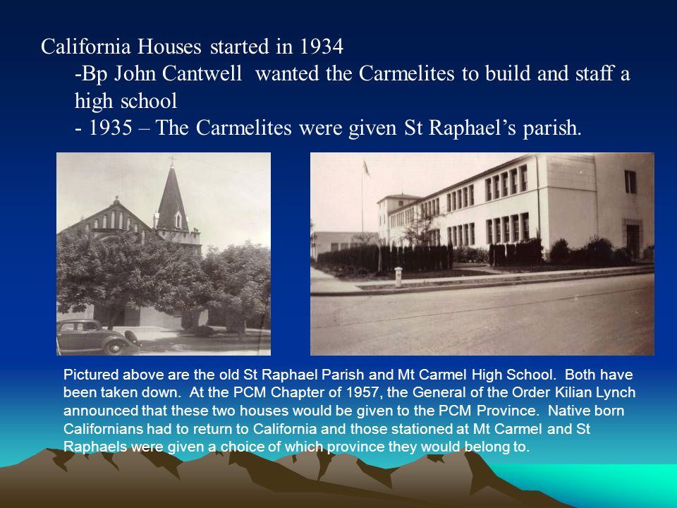 California Houses started in 1934