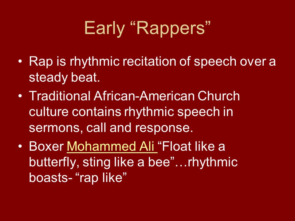 Historical Background Of Rap Ppt Video Online Download Historical Background Of Rap Ppt Video Online Download