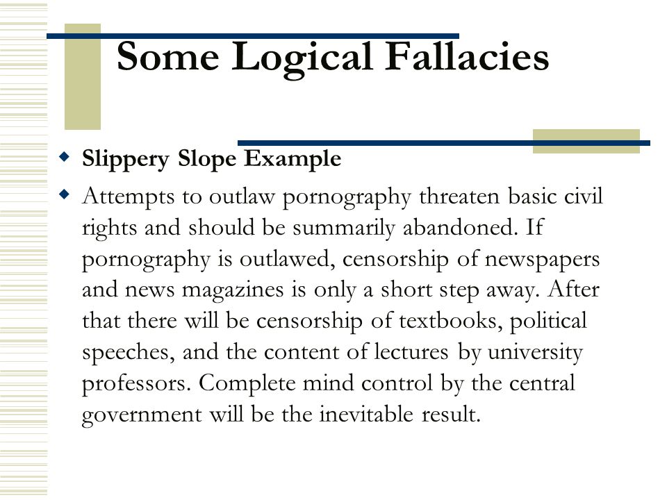 speeches with logical fallacies