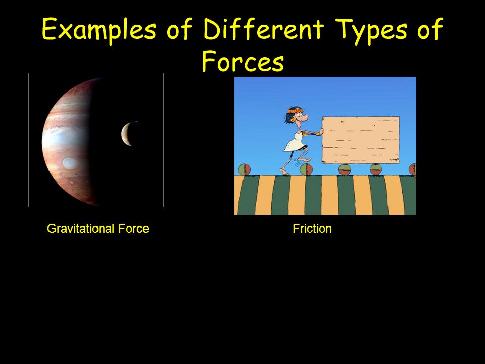Examples of Different Types of Forces