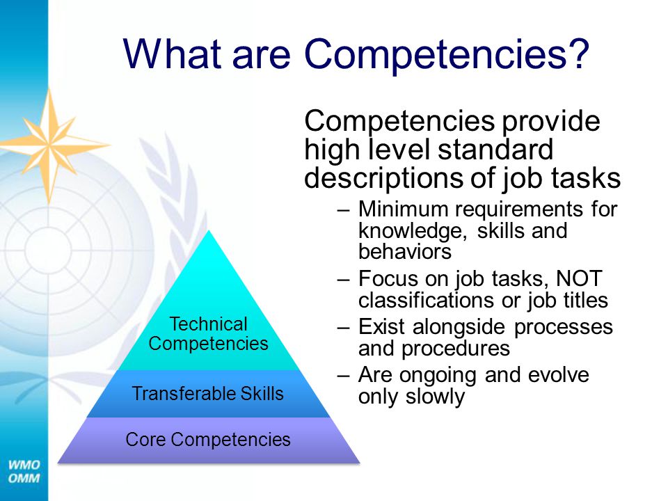 Technical Competencies