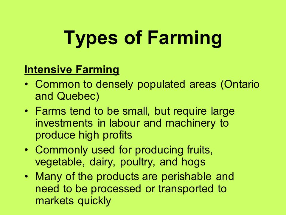 The Business Of Farming Ppt Download