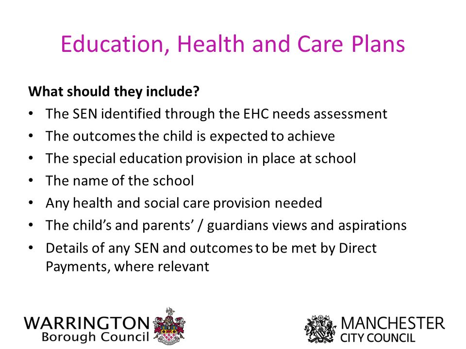 Education, Health and Care Plans
