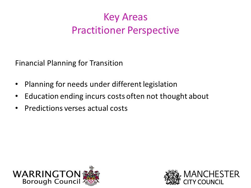 Key Areas Practitioner Perspective