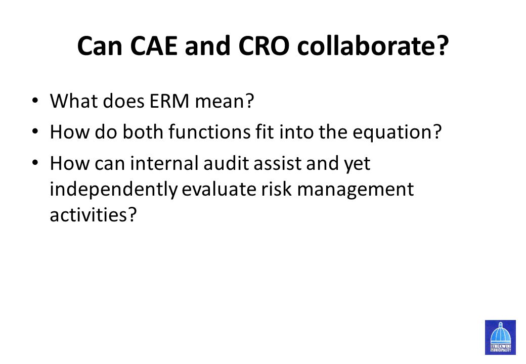 Can CAE and CRO collaborate