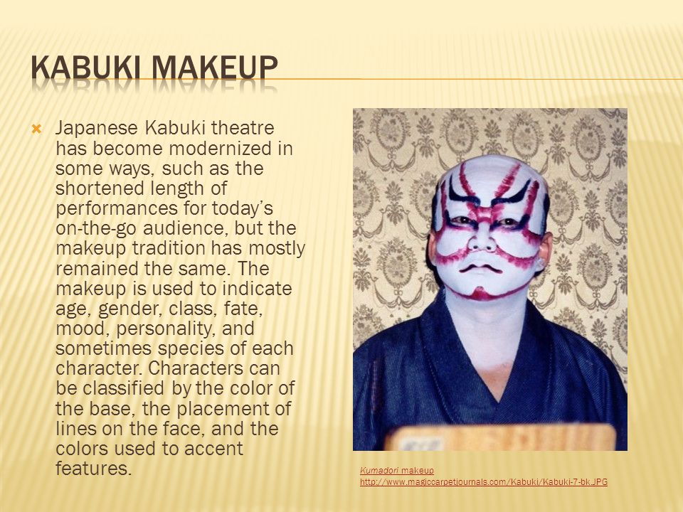 Beijing Opera set Paige Pulaski Kumadori makeup - ppt video online download