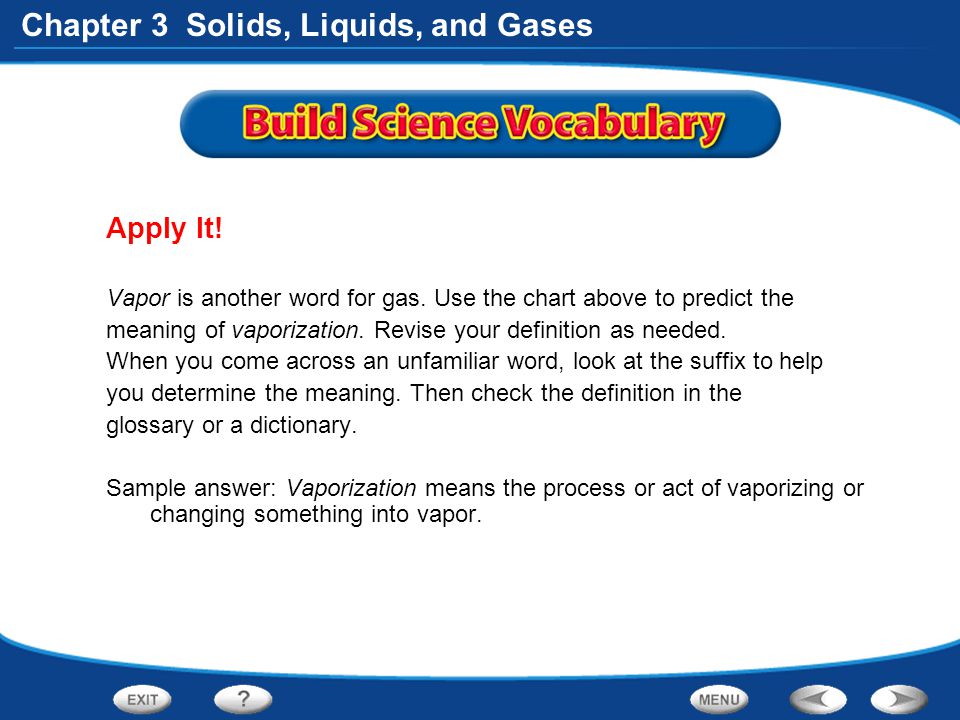 Table of Contents Chapter Preview 3.1 States of Matter ppt video