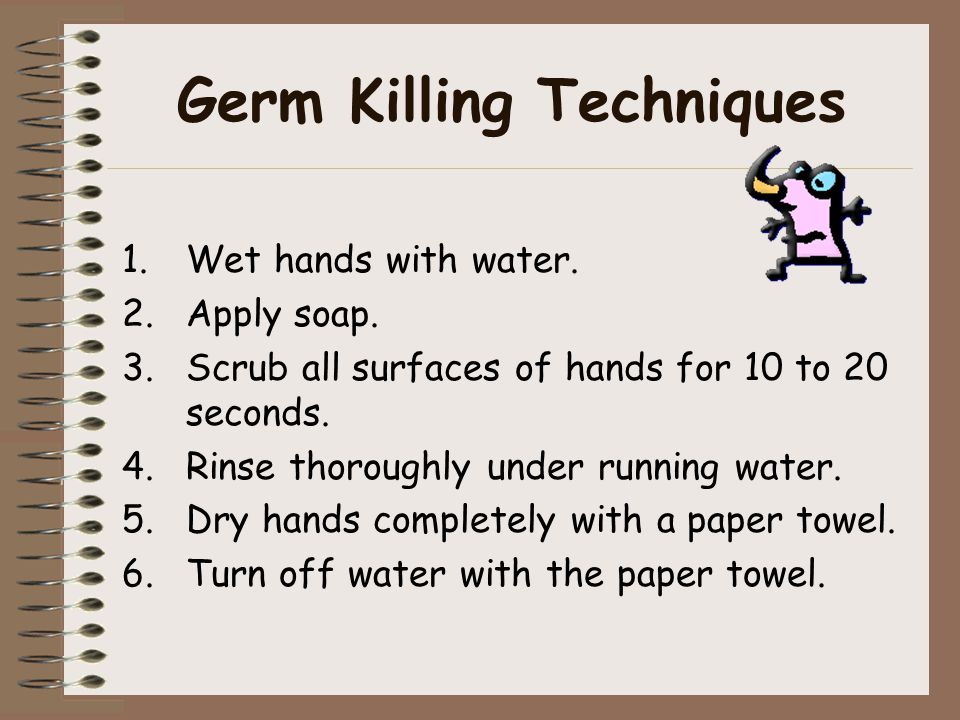 Germ Killing Techniques