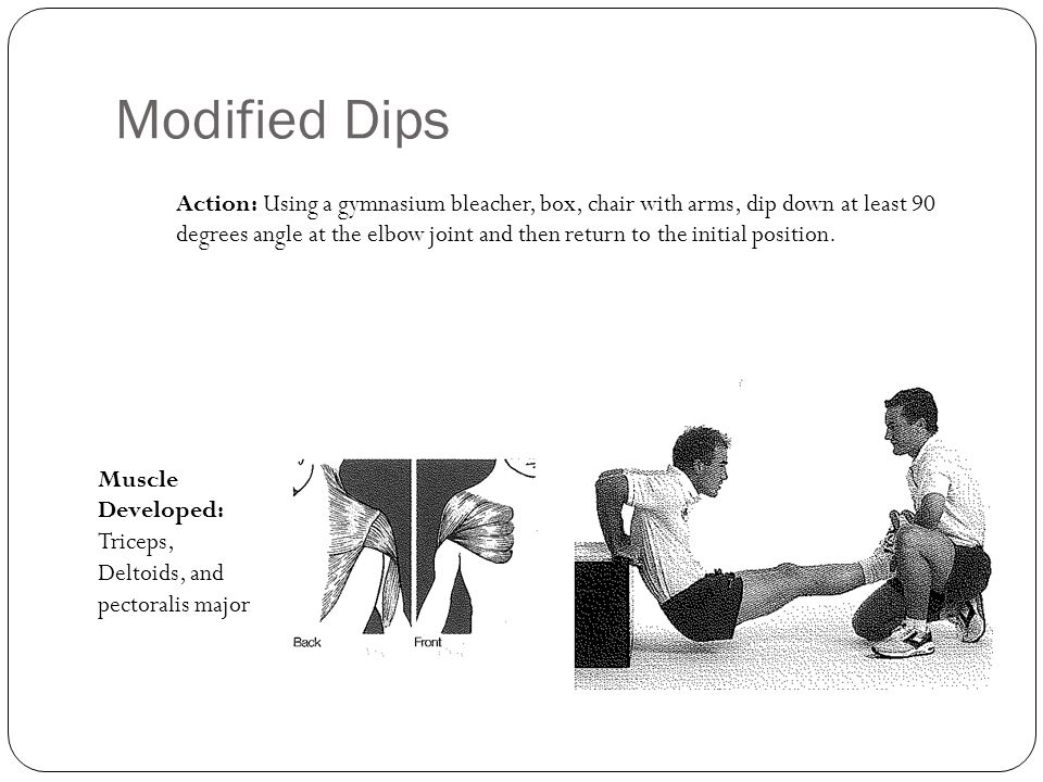 Modified Dips