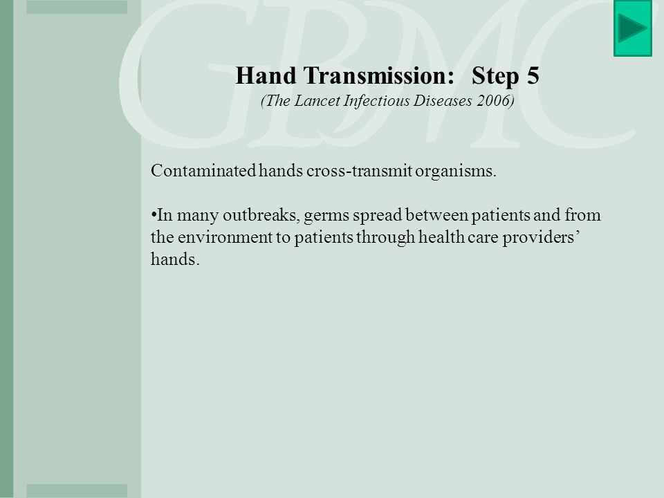 Hand Transmission: Step 5