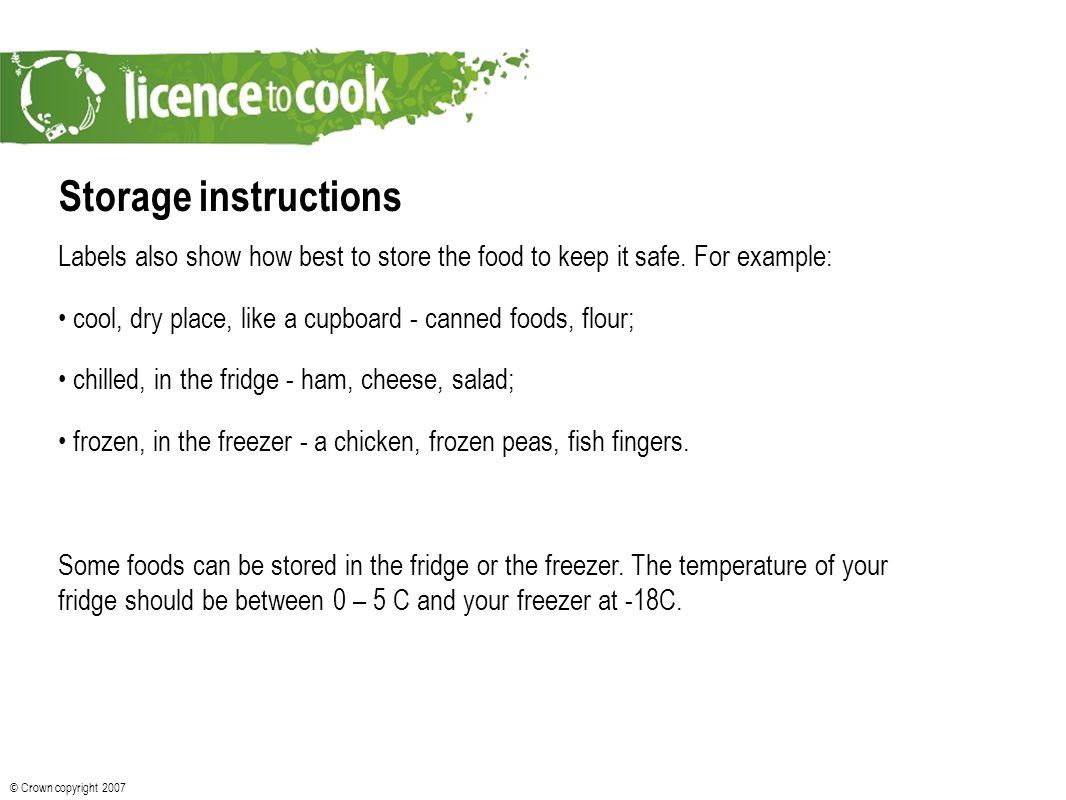 Storing food. - ppt video online download